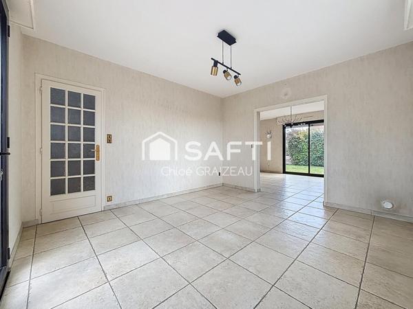 Maison de 169 m² habitables, 5 chambres, double garage