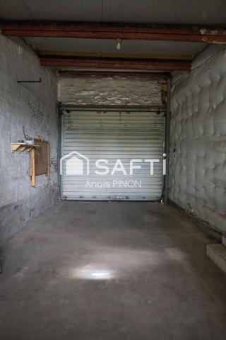 Maison de ville à rénover - T5 de 97m² - garage - jardin - cave