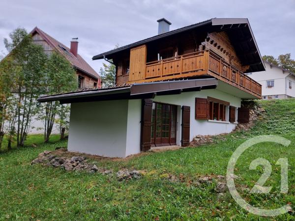 Maison à vendre  7 pièces - 94,15 m2 LES ROUSSES - 39