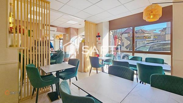 Top affaire restaurant italien en plein centre de lamalou-les-bains avec deux terrasses