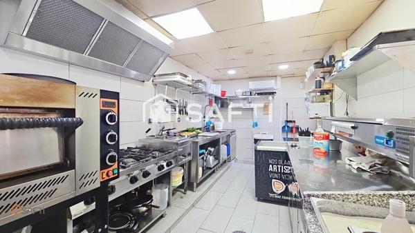 Top affaire restaurant italien en plein centre de lamalou-les-bains avec deux terrasses