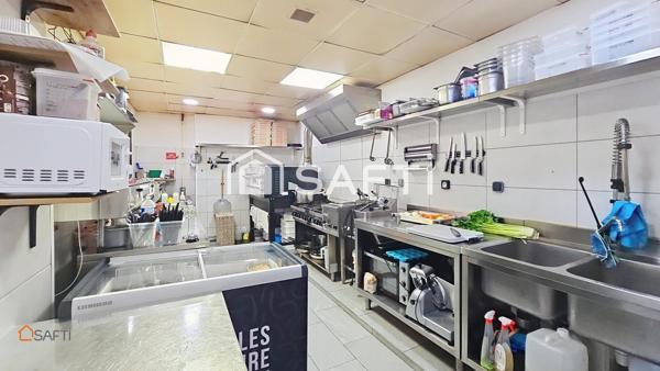 Top affaire restaurant italien en plein centre de lamalou-les-bains avec deux terrasses