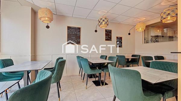 Top affaire restaurant italien en plein centre de lamalou-les-bains avec deux terrasses