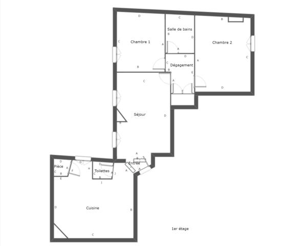 Appartement à vendre 3 pièces 83,81 m² Bordeaux