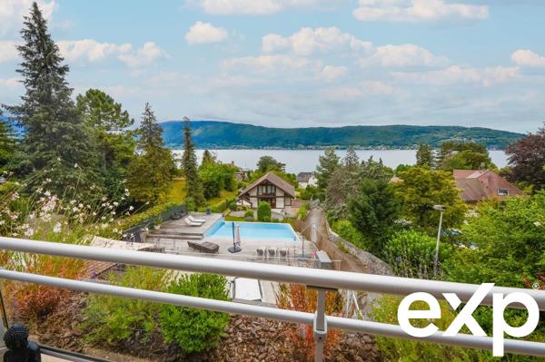 Appartement de Prestige à Veyrier-du-Lac – Vue Panoramique Unique sur le Lac d’Annecy