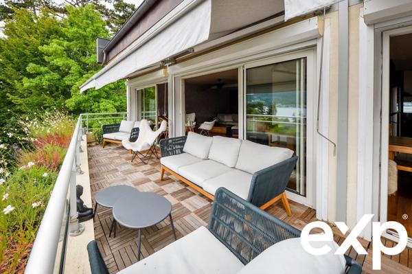 Appartement de Prestige à Veyrier-du-Lac – Vue Panoramique Unique sur le Lac d’Annecy