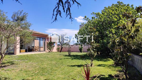 MAISON PLAIN-PIED 164 m² TERRAIN 1 000 m² PISCINABLE  4 CHAMBRES