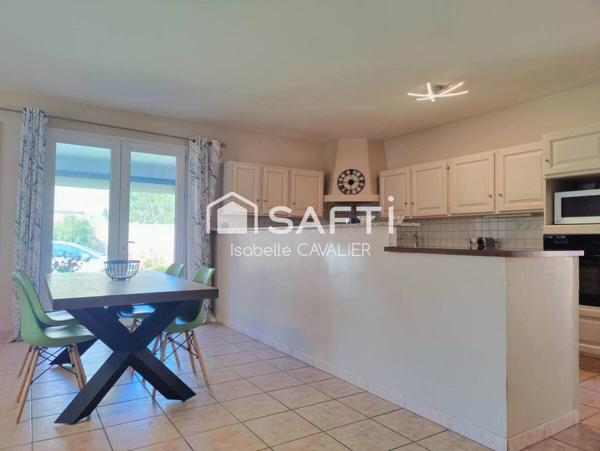 MAISON PLAIN-PIED 164 m² TERRAIN 1 000 m² PISCINABLE  4 CHAMBRES