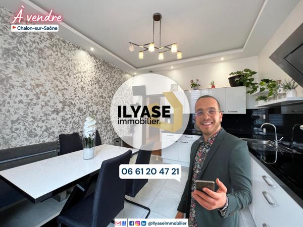 Chalon-sur-Saône (71100) Appartement entièrement rénové | T5 | 3 CH | Hypercentre, Quais de Saône