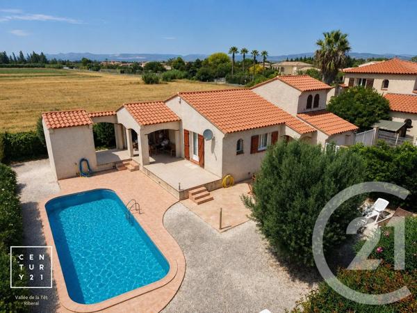 Maison à vendre  4 pièces - 81,20 m 2   CLAIRA  - 66