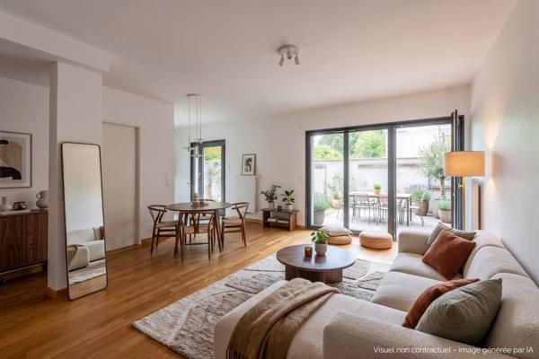 Saint Rambert - Appartement RDJ 75 m² avec terrasse - 2 chambres