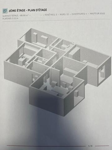 T4- En exclusivité - BORD DE LOIRE,  
Nantes 44200