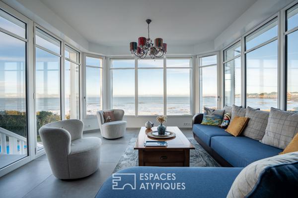 Villa historique d’exception surplombant l’océan