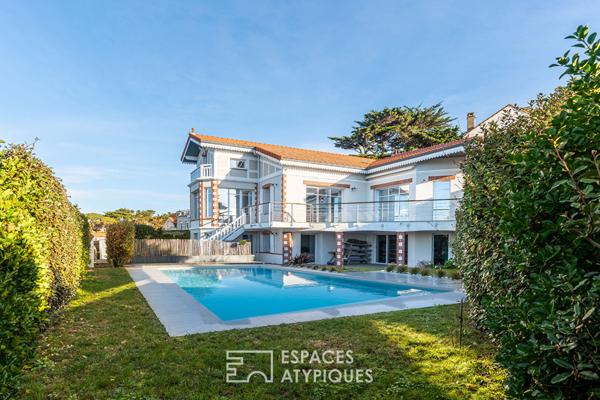 Villa historique d’exception surplombant l’océan