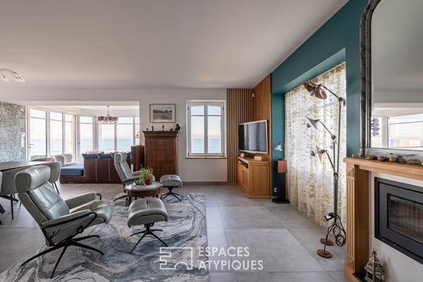 Villa historique d’exception surplombant l’océan