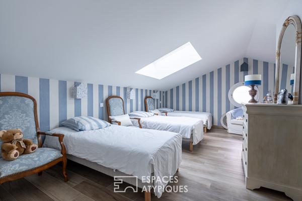 Villa historique d’exception surplombant l’océan