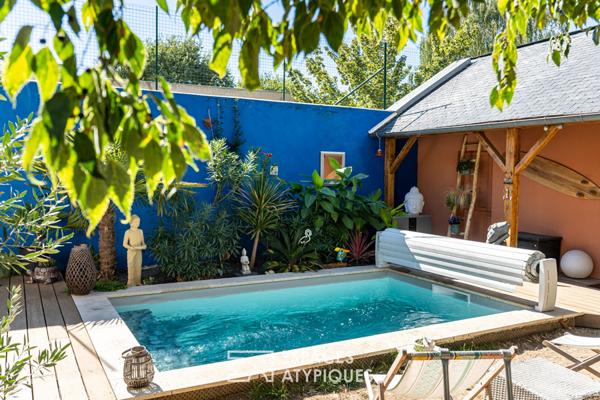 Sublime mancelle de charme renovée avec piscine