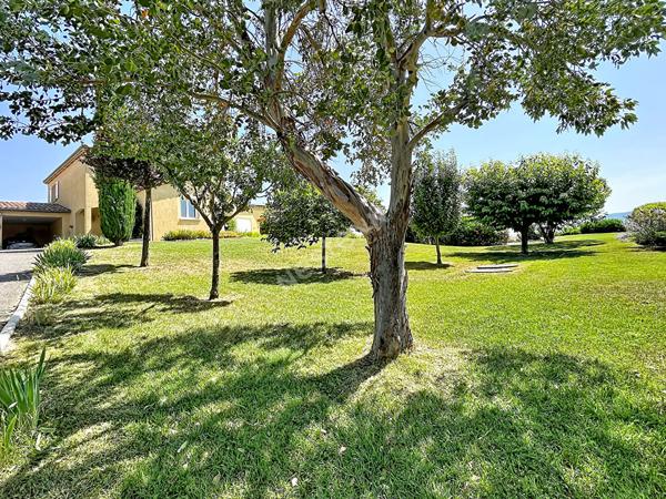 Ardèche, Chomérac - Vue panoramique, piscine & exposition plein Sud