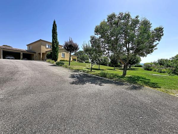 Ardèche, Chomérac - Vue panoramique, piscine & exposition plein Sud