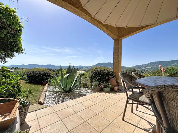 Ardèche, Chomérac - Vue panoramique, piscine & exposition plein Sud