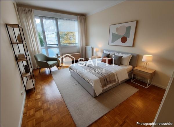 Un appartement lumineux à l’entrée du Centre-Ville