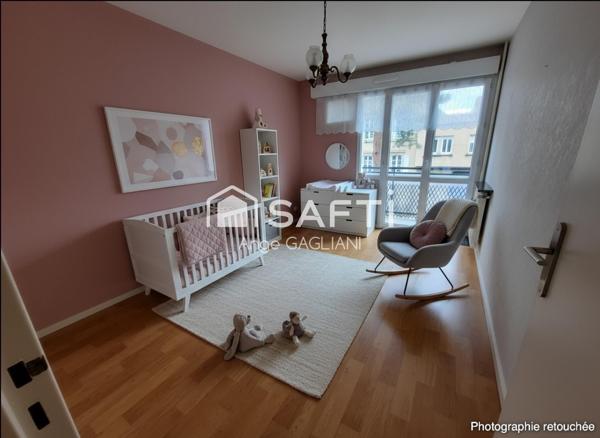 Un appartement lumineux à l’entrée du Centre-Ville