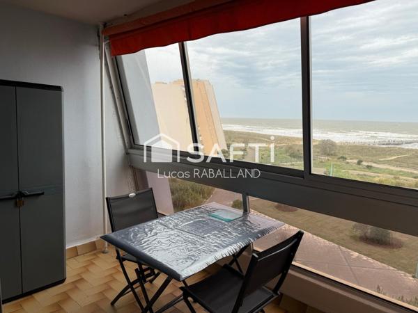 Studio à proximité immédiate de la plage