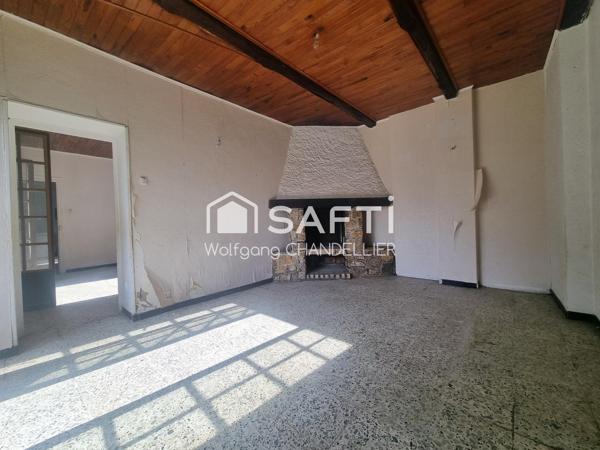Maison a rénover  dans un cadre bucolique.