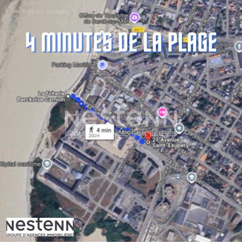 BERCK PLAGE - STUDIO - 300m de la plage - PARFAIT ETAT