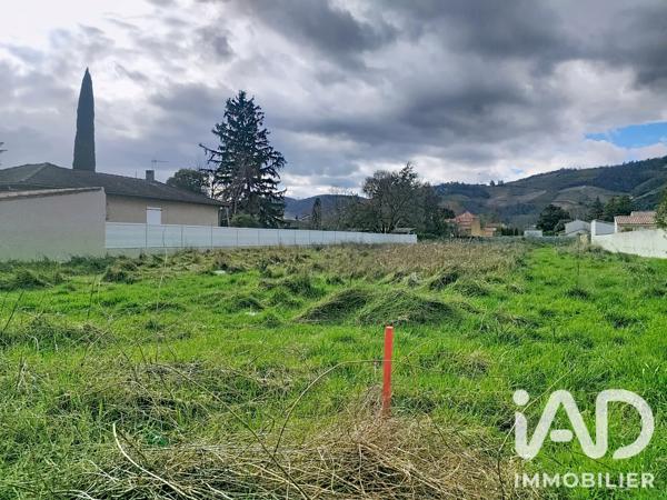 Terrain à vendre 450 m² Tournon-sur-Rhône