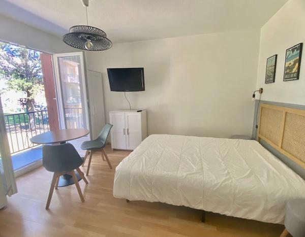 studio entièrement rénové avec balcon