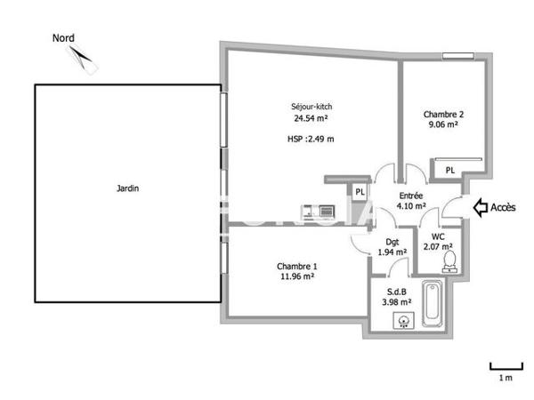Location Appartement 3 pièces 57.65 m² - RUE DE PARIS/RUE PIERRE MECHAIN Lieusaint 77127