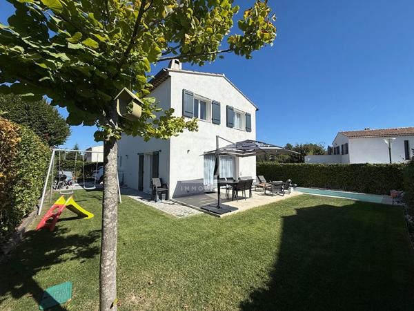 A VENDRE 13710 FUVEAU MAISON TYPE 4 DE 96 M² SUR 315 M² DE JARDIN PISCINE