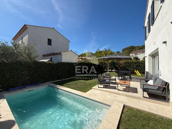 A VENDRE 13710 FUVEAU MAISON TYPE 4 DE 96 M² SUR 315 M² DE JARDIN PISCINE