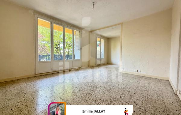 Meylan T4 TRANSFORMÉ EN T3 DE 73 M2