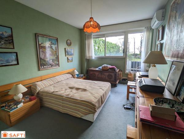 Appartement traversant  6 pièces 118m² - 4 chambres - Balcon