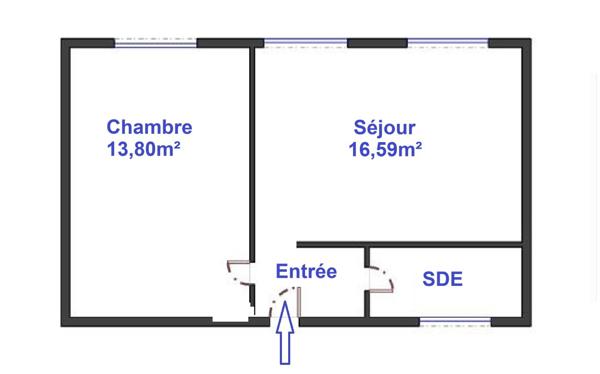 Appartement
         2 pièces
        - 35 m² 285 000 € *