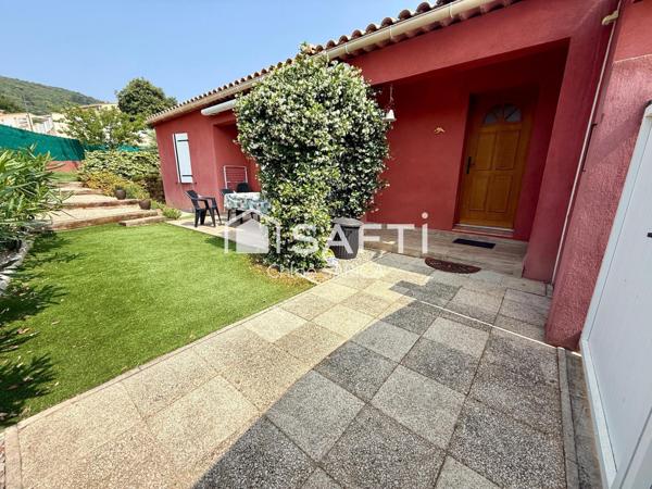 Maison récente de plain pieds (3 chambres) avec garage