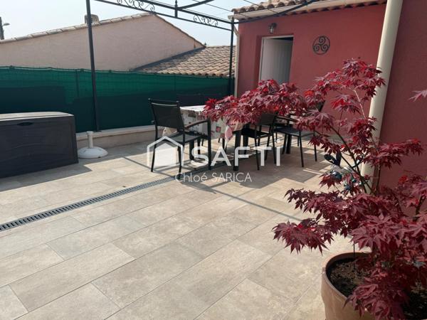 Maison récente de plain pieds (3 chambres) avec garage