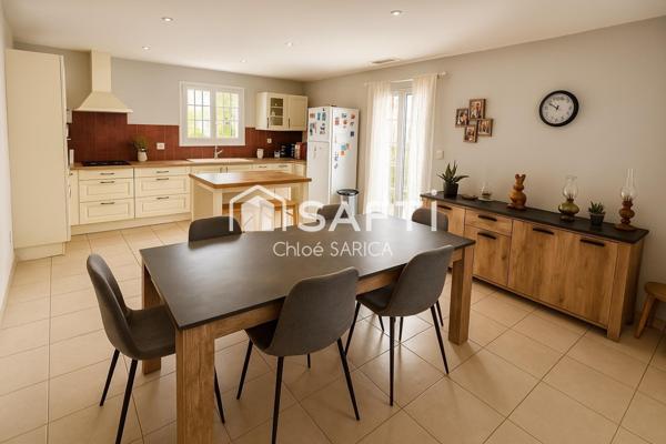 Maison récente de plain pieds (3 chambres) avec garage