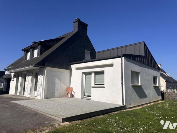 A VENDRE 56 SENE Centre, à 2 pas commerces, maison non mitoyenne, jardin 601 m²
