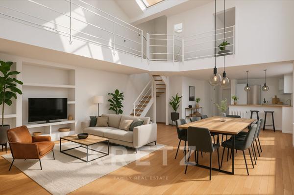 Loft avec 4 chambres à Vincennes