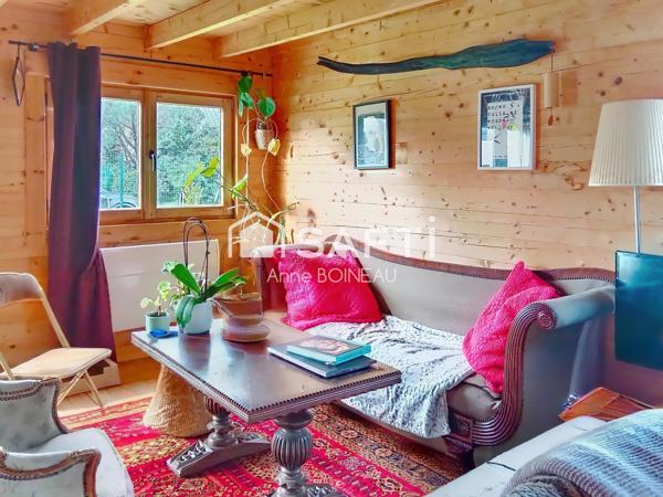 Maison bois 60 m² dans environnement calme sur Mesquer