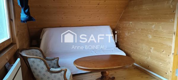 Maison bois 60 m² dans environnement calme sur Mesquer