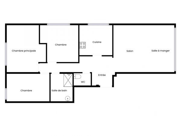 Appartement à vendre 4 pièces 92 m² Ploumagoar