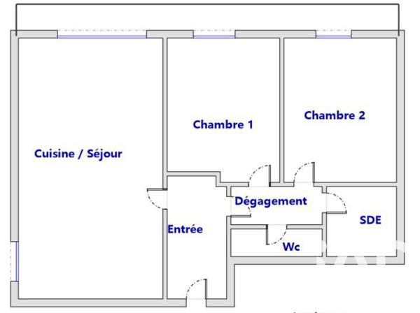 Appartement à vendre 3 pièces 74 m² Puteaux