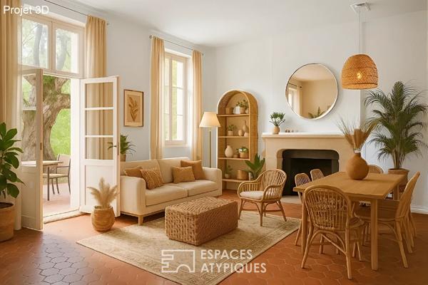 Ancienne école du XIXe s. avec piscine et ateliers d’artiste