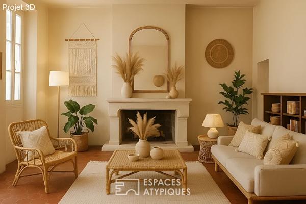 Ancienne école du XIXe s. avec piscine et ateliers d’artiste