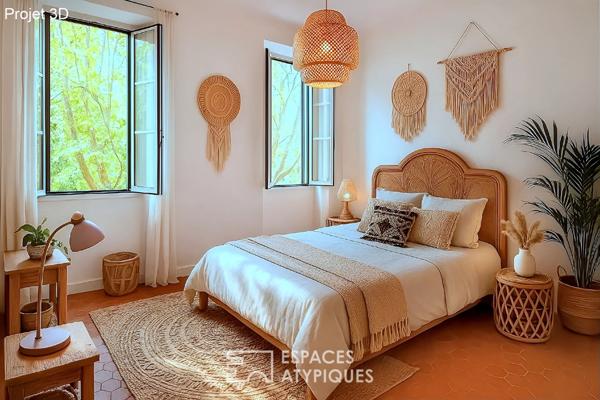 Ancienne école du XIXe s. avec piscine et ateliers d’artiste