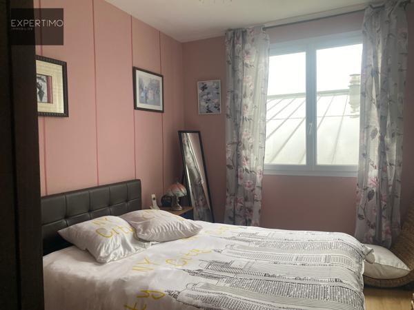 Landerneau – Appartement 82 m2, 2 chambres avec balcon, parking et cave